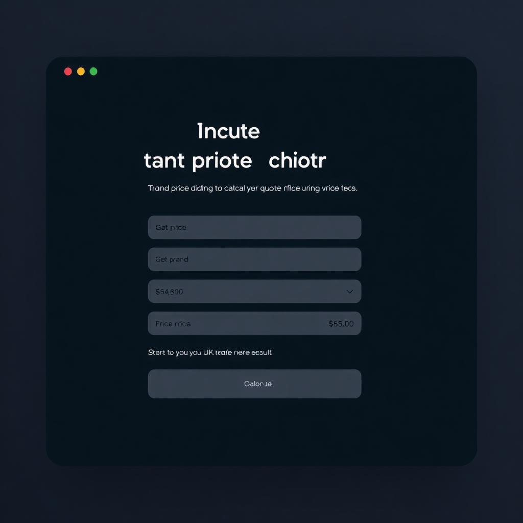Instant quote tool for trade business websites — Furious Digital
